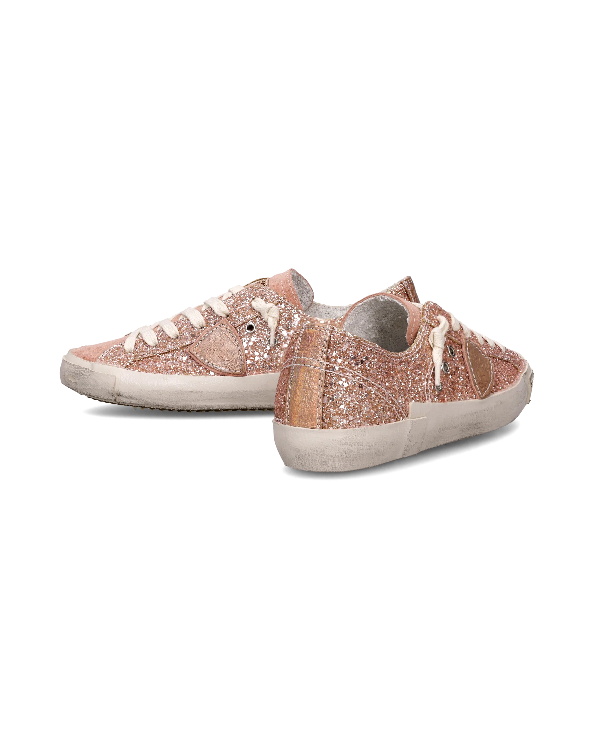 Sneakers Prsx Tennis Women with glitter upper, Pink - Image 6