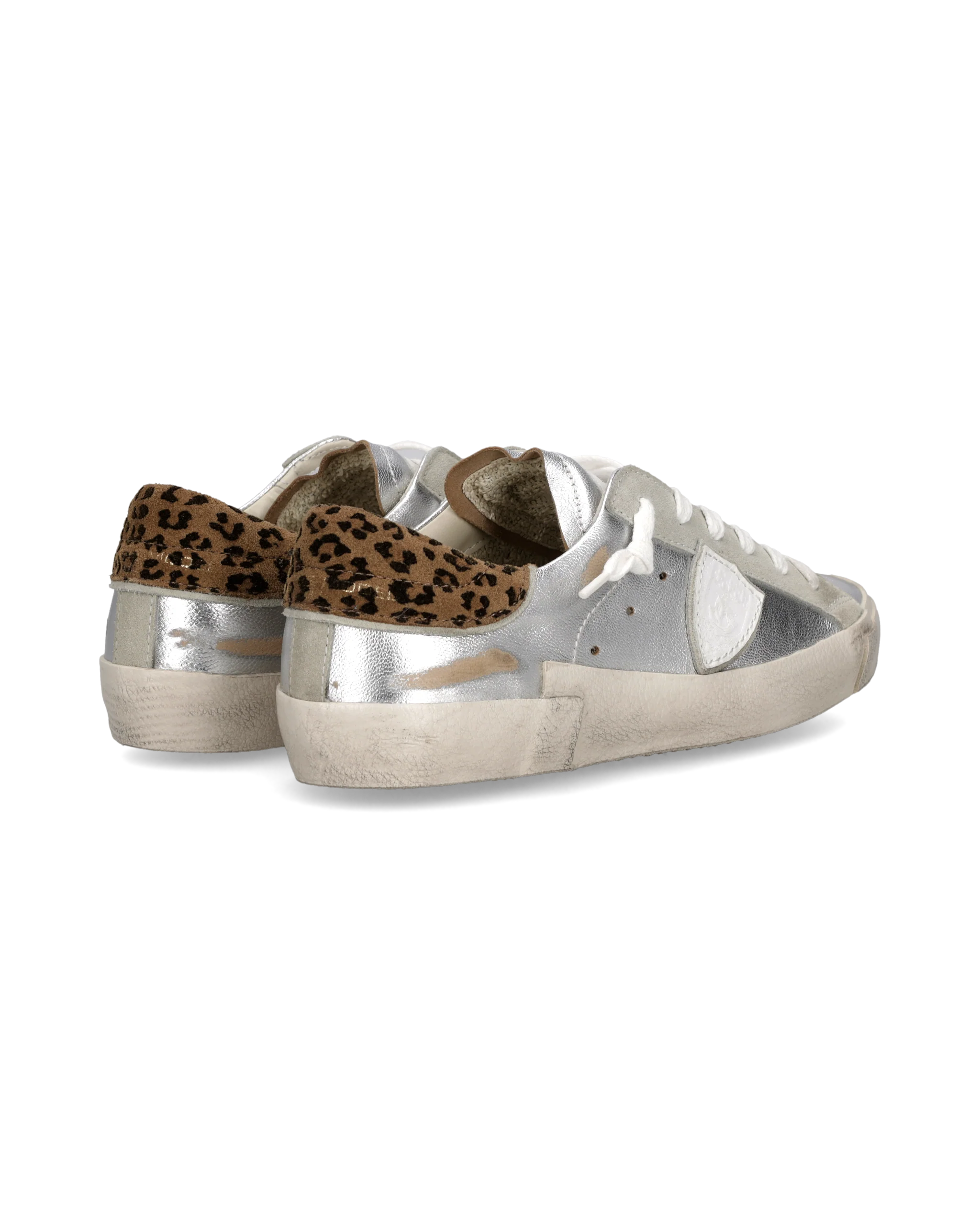Sneakers Prsx Women, Silver Animal-Print - Image 3