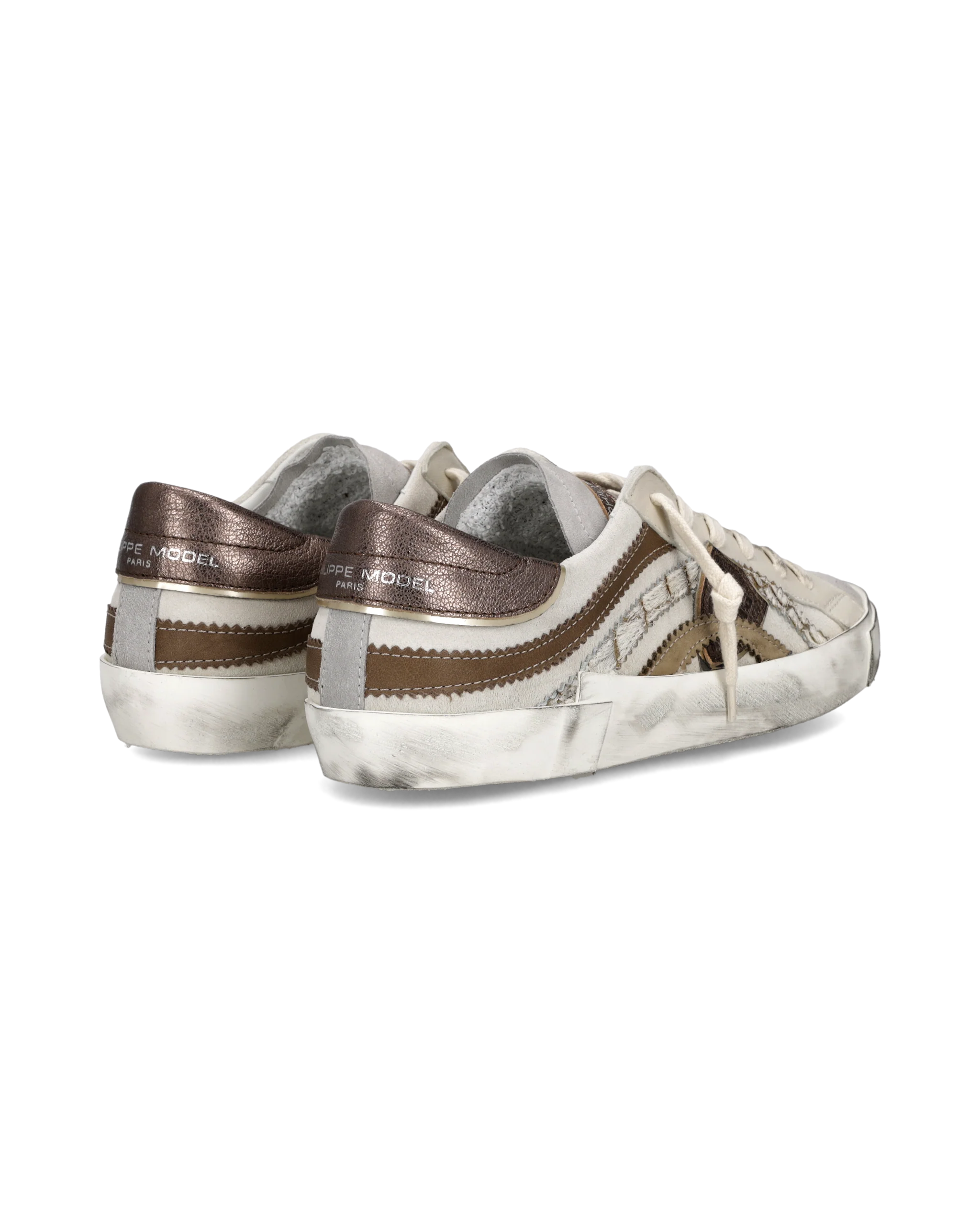 Sneakers Prsx Tennis Women, White Bronze - Image 3