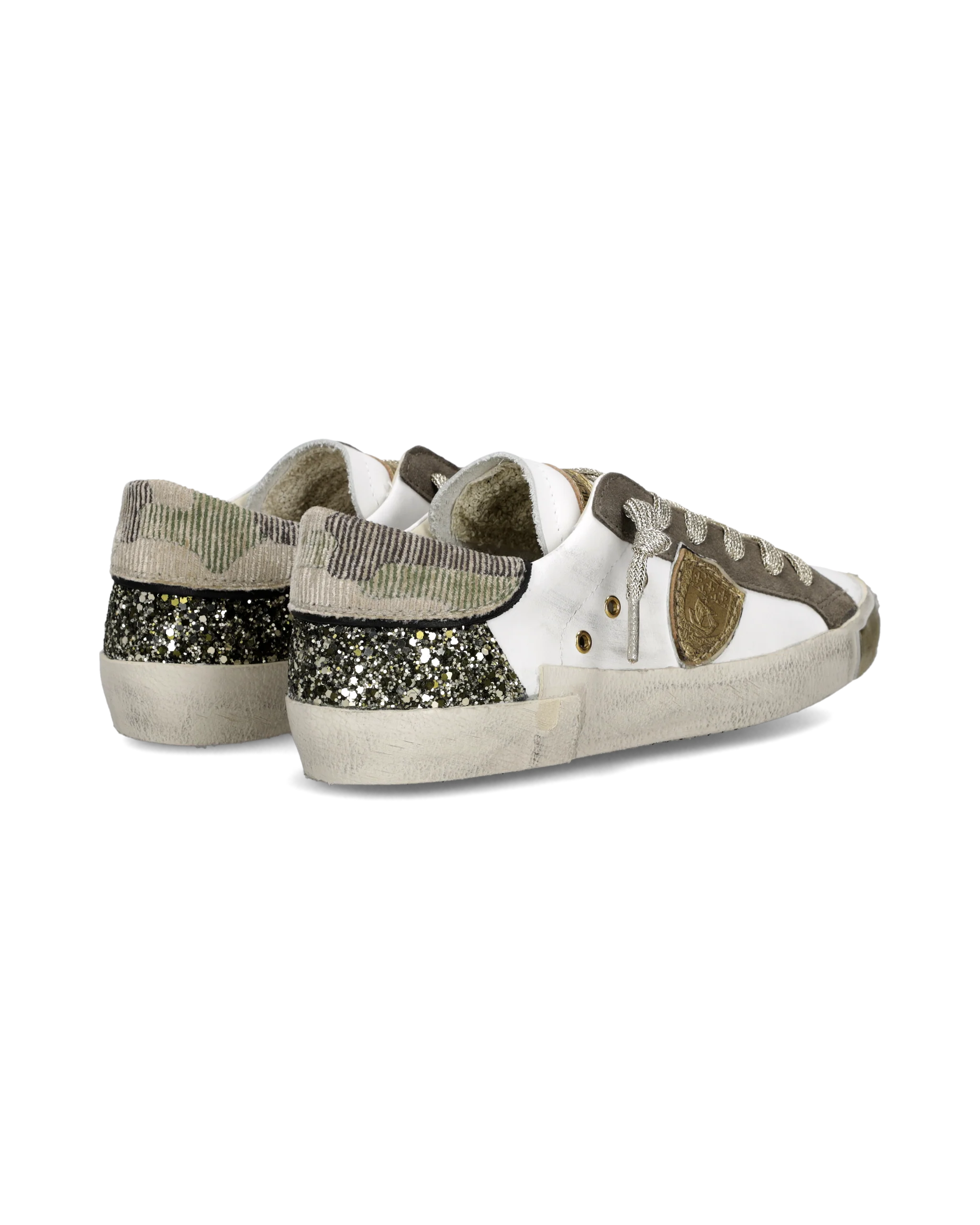 Sneakers Prsx Tennis Women, White Military Green - Image 3