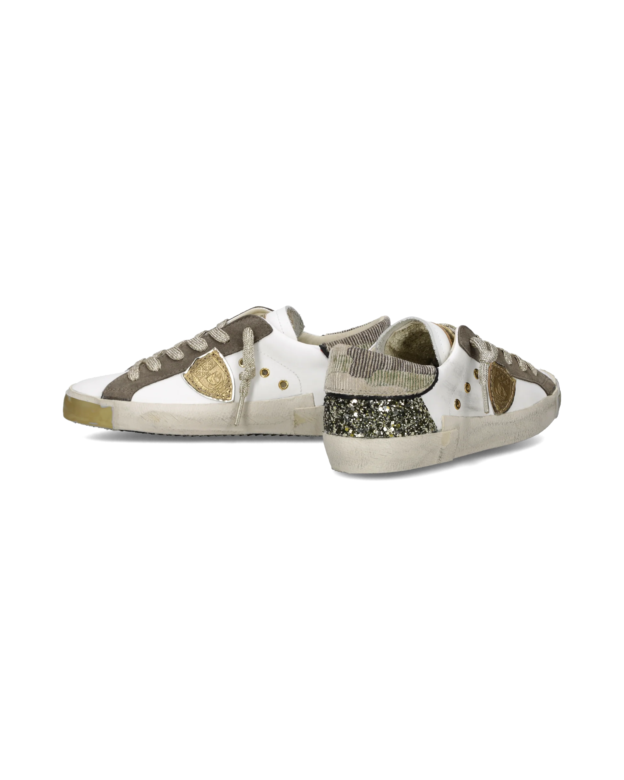 Sneakers Prsx Tennis Women, White Military Green - Image 6