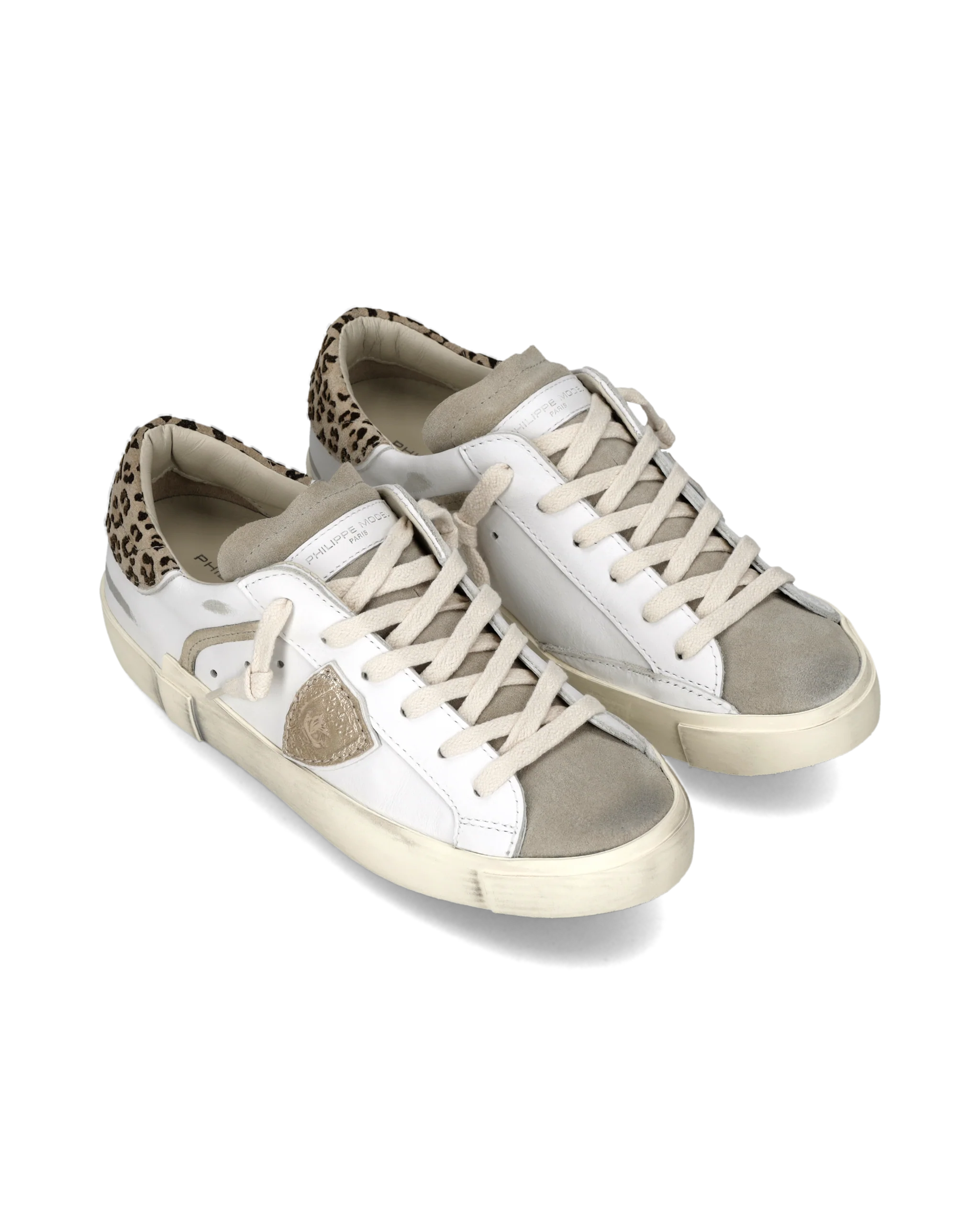 Sneakers Prsx Women, White Mud Animal-Print - Image 2
