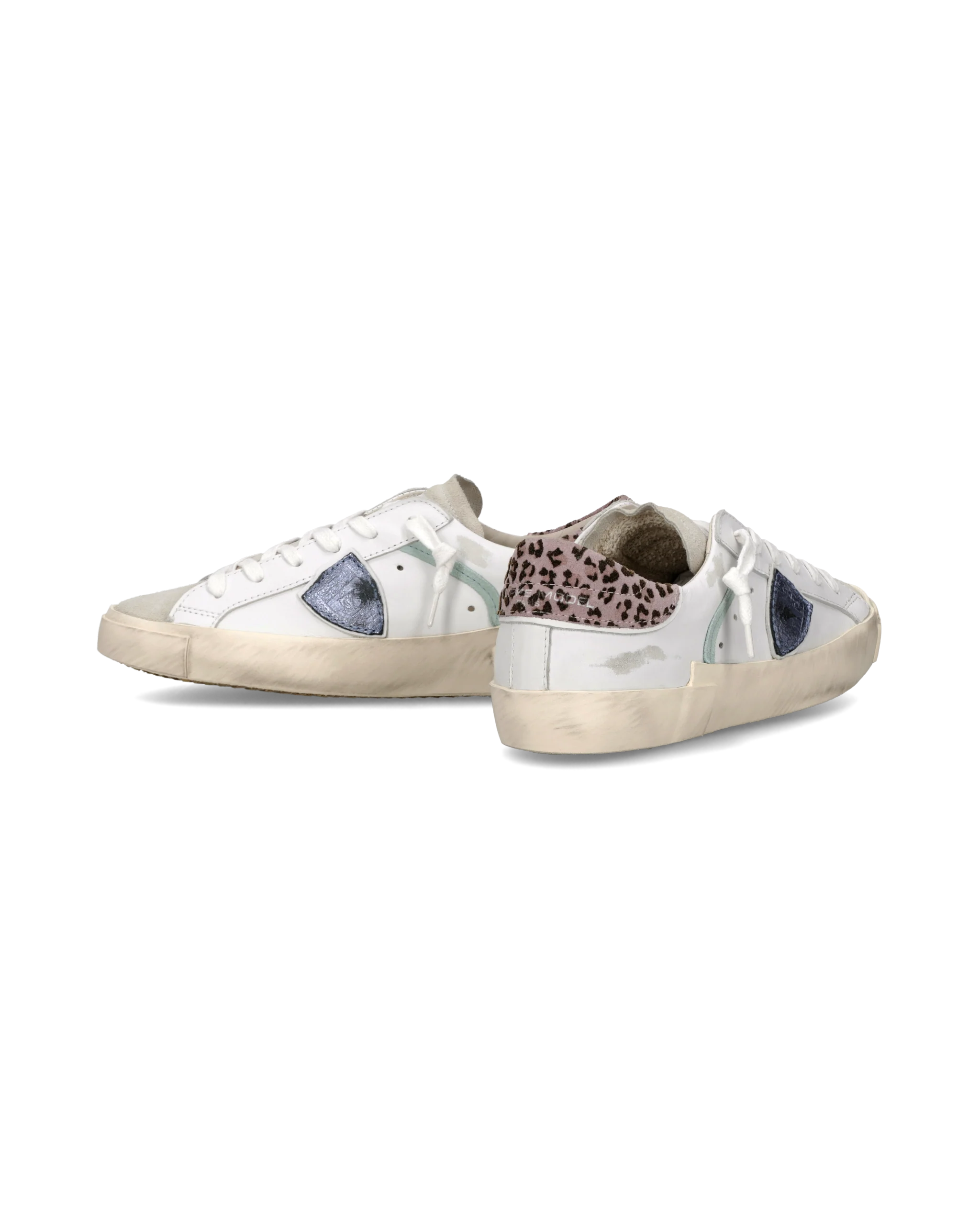 Sneakers Prsx Women, White Light Blue Animal-Print - Image 6