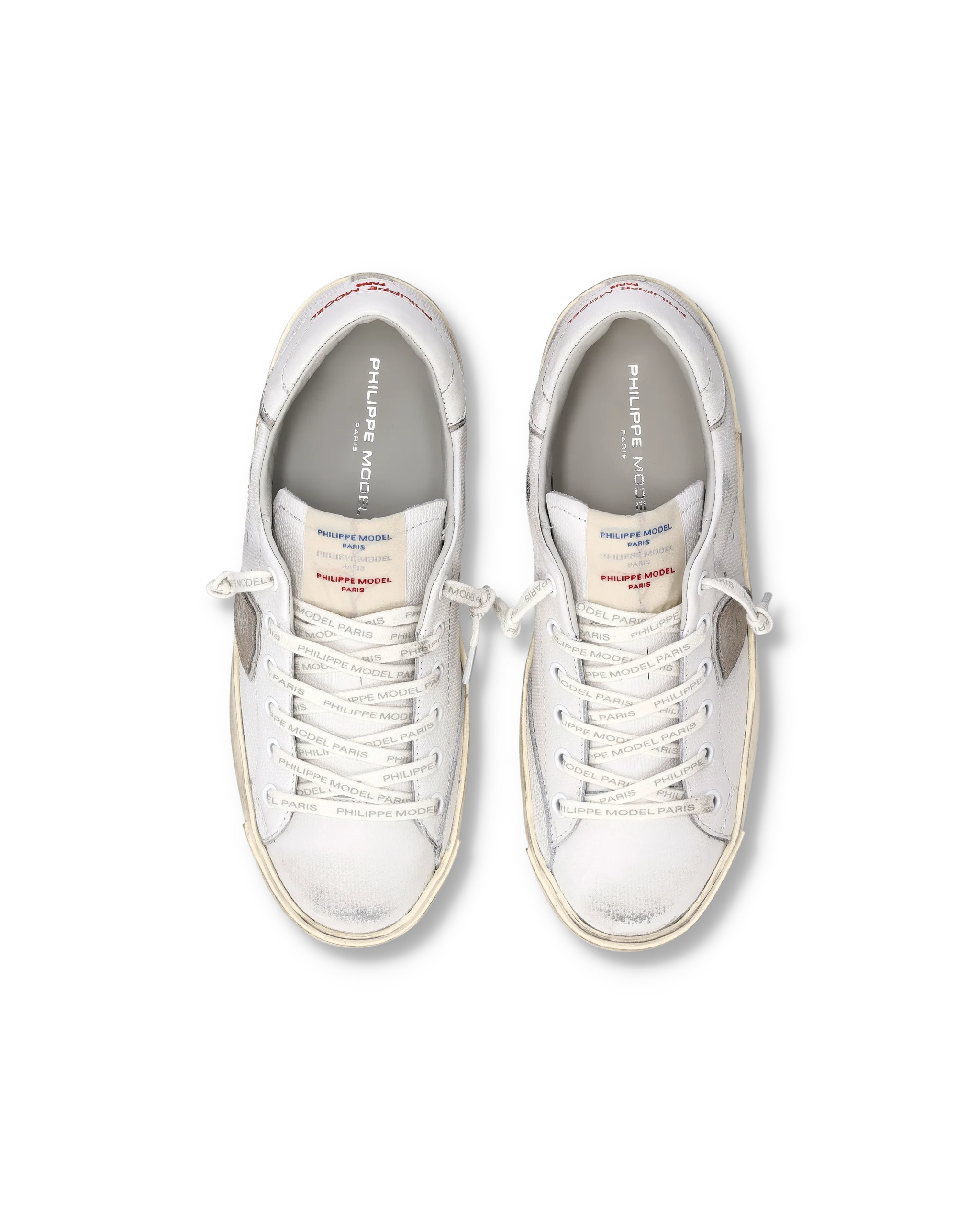 Sneakers Prsx Women with drapeau label, White - Image 4