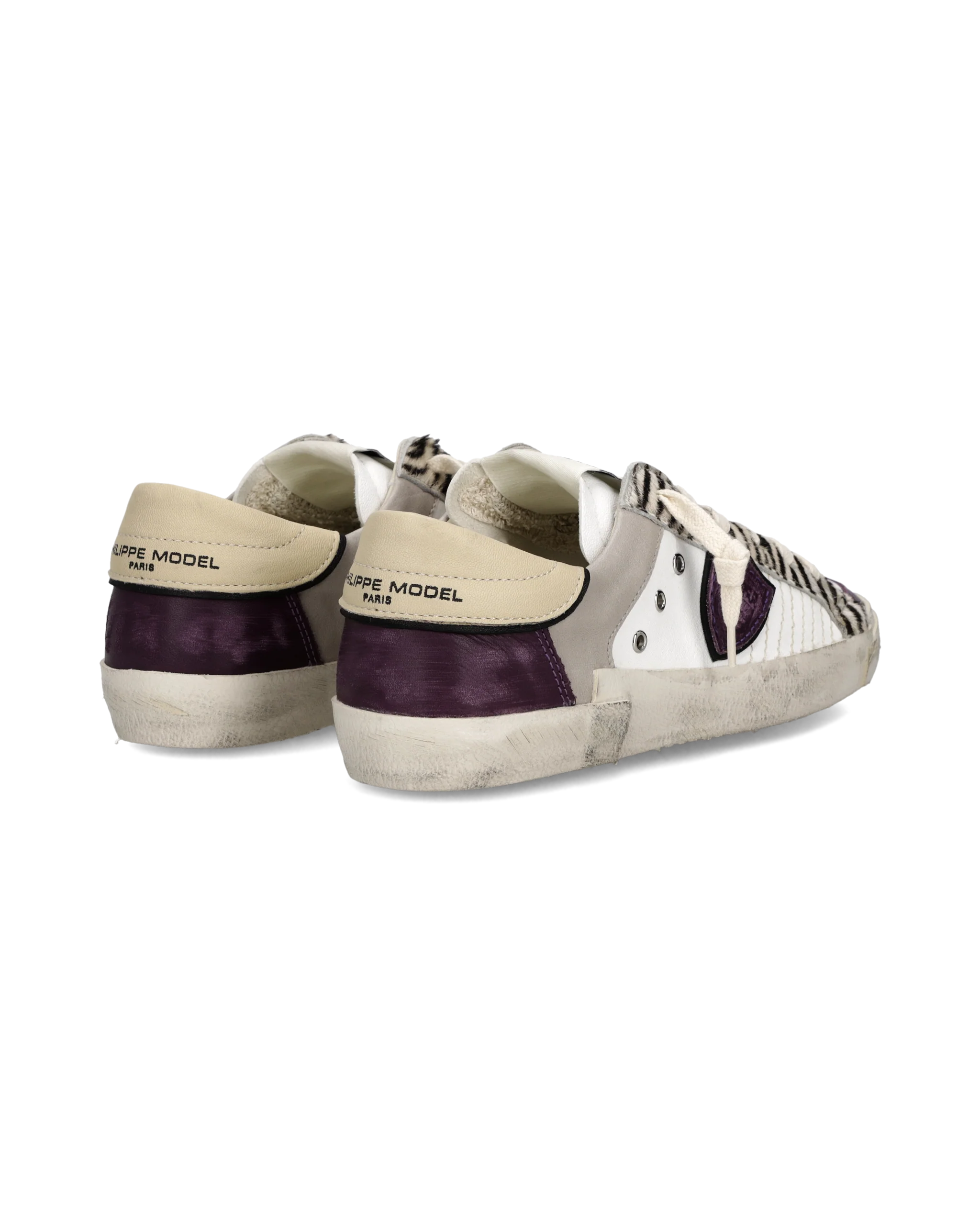 Sneakers Prsx Tennis Women, White Purple - Image 3