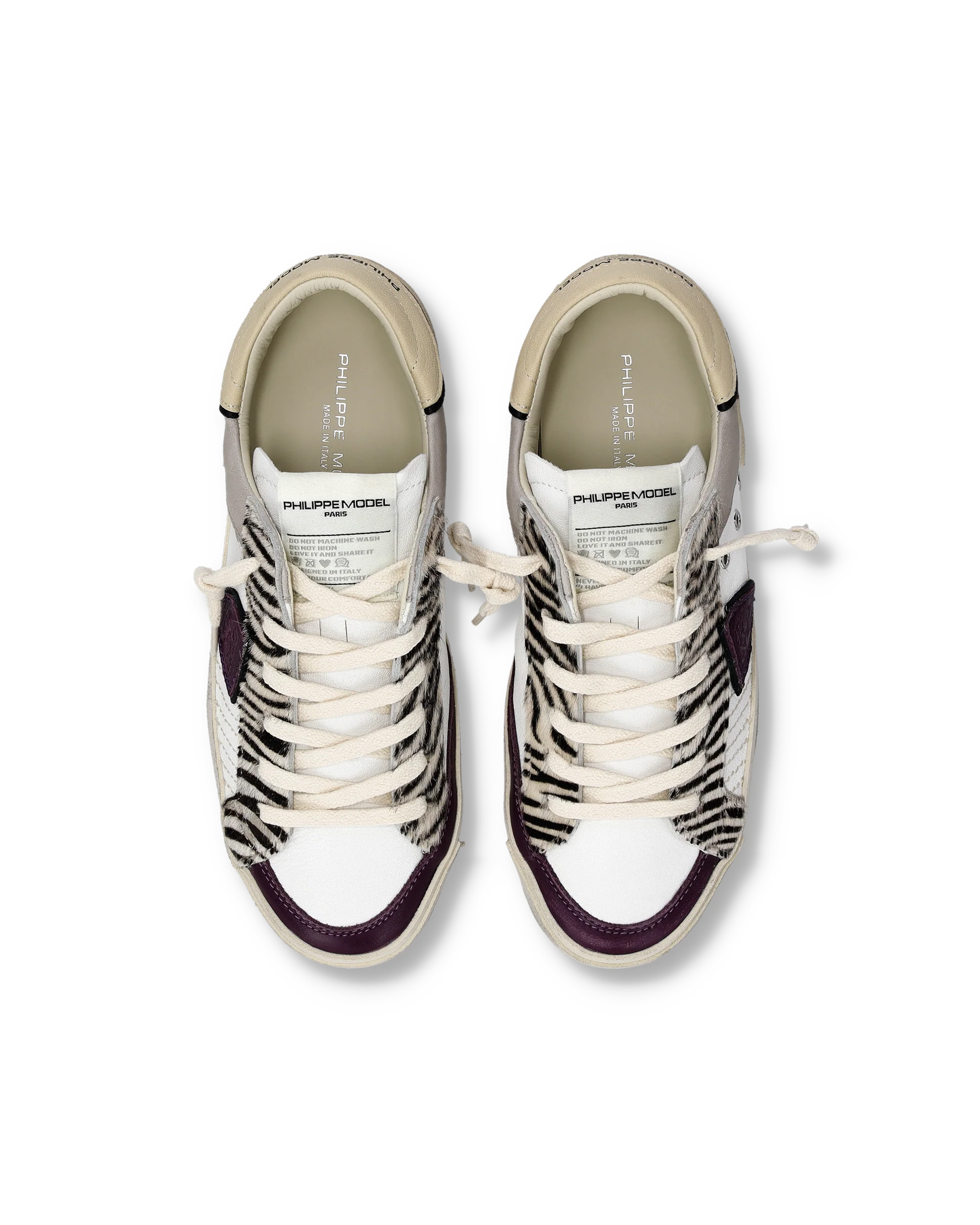 Sneakers Prsx Tennis Women, White Purple - Image 4