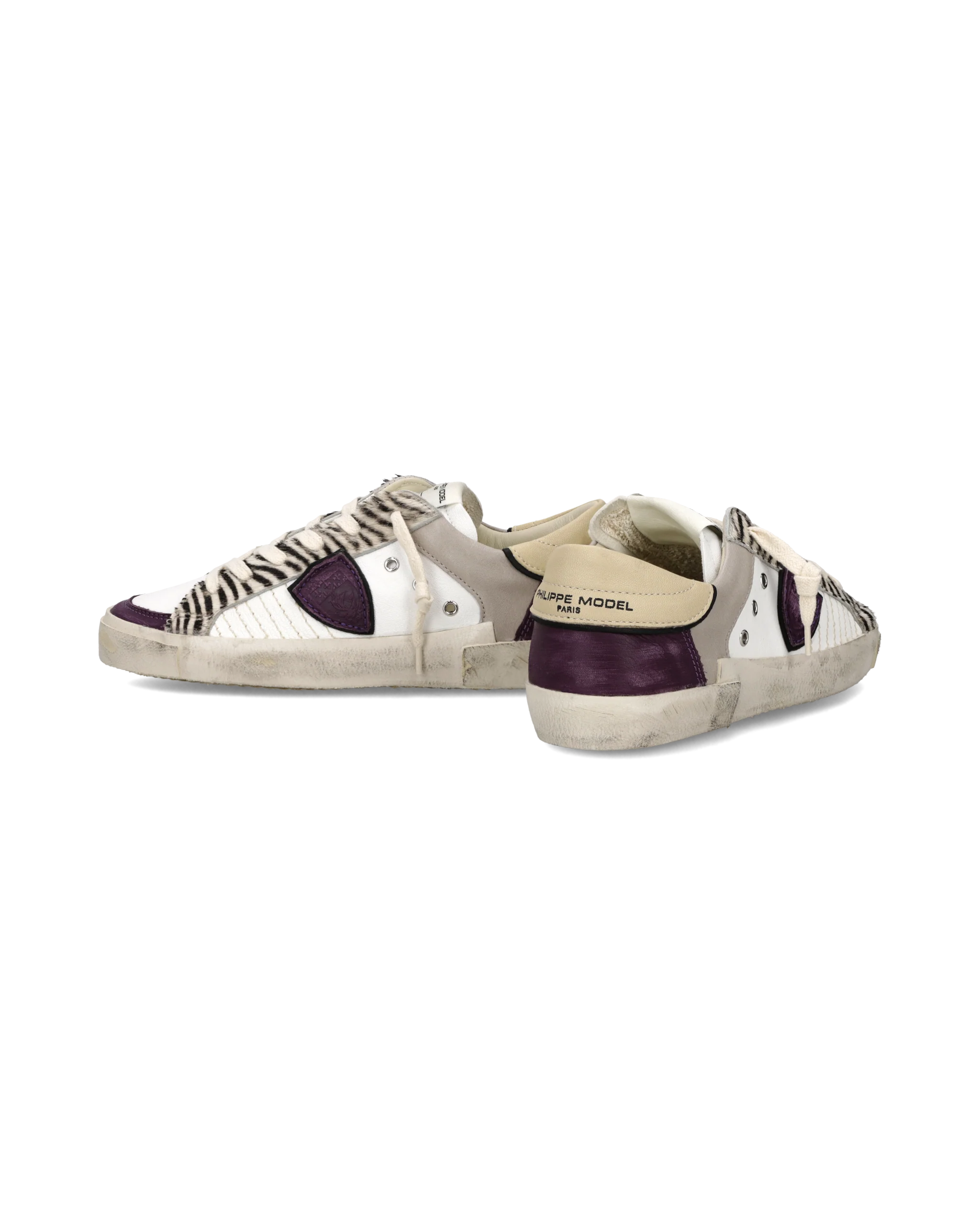 Sneakers Prsx Tennis Women, White Purple - Image 6
