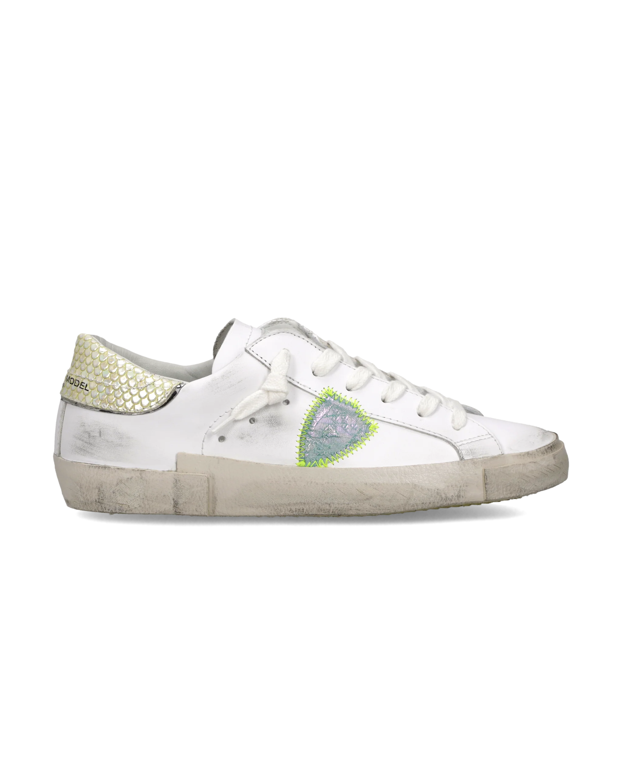 Sneakers Prsx Tennis Women, White Green