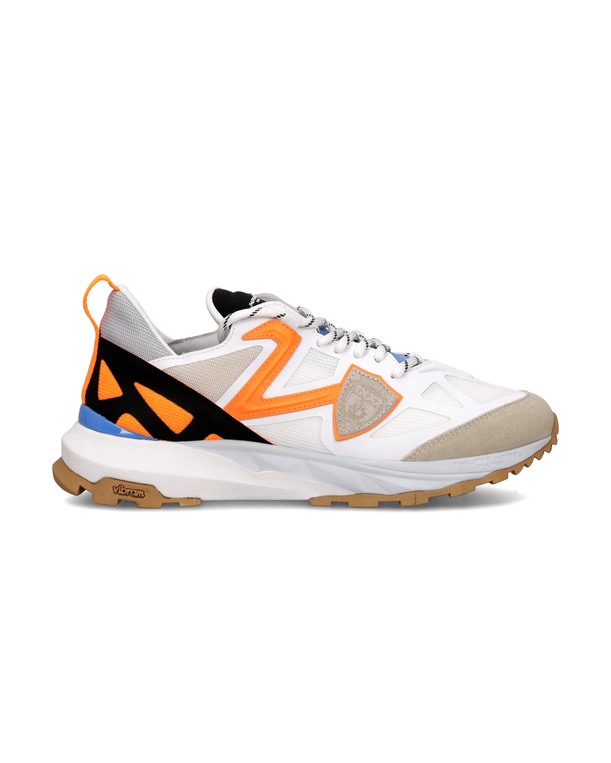 Sneakers Rocx Running Men, White Orange