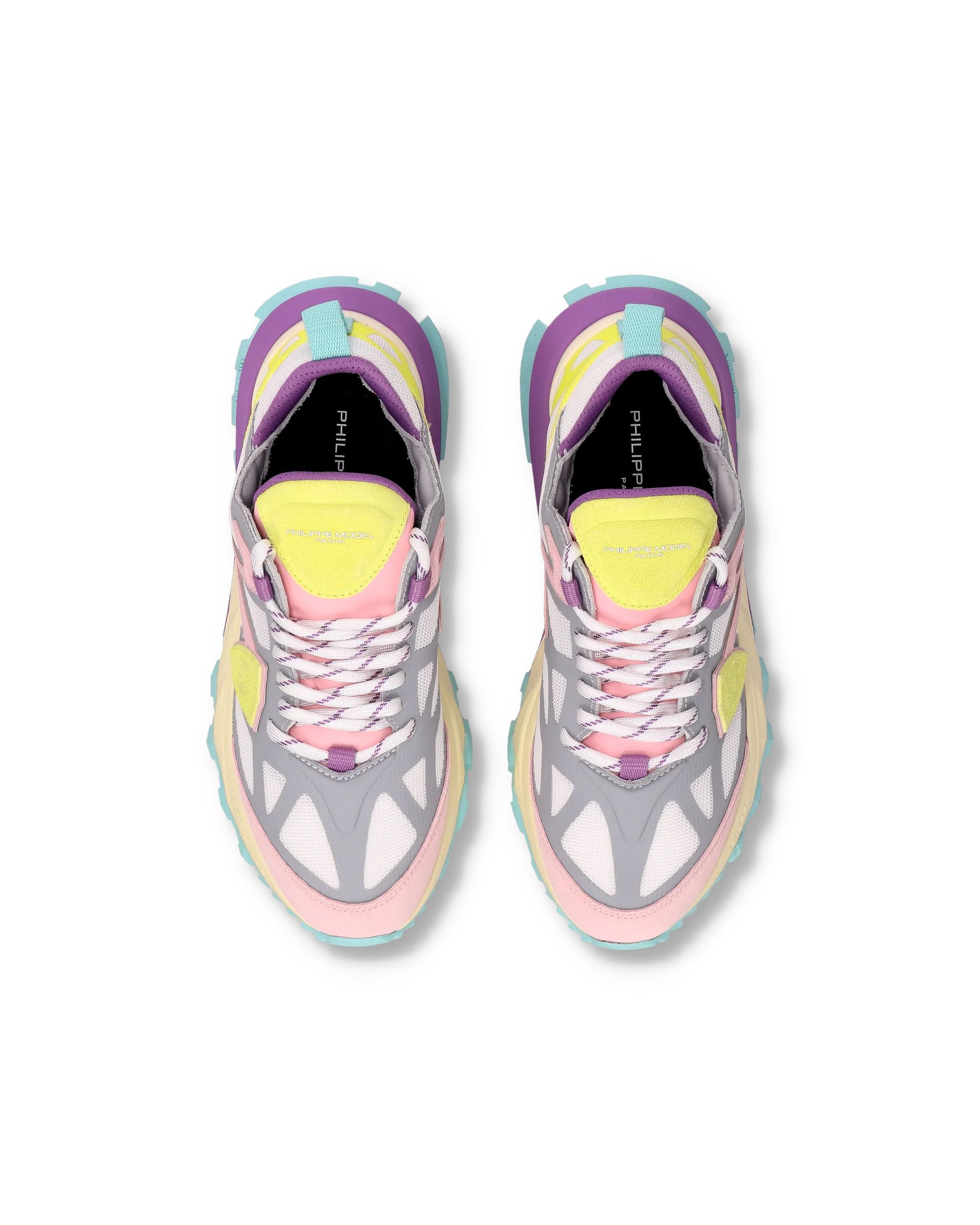 Sneakers Rocx Running Women, White Rose - Image 4