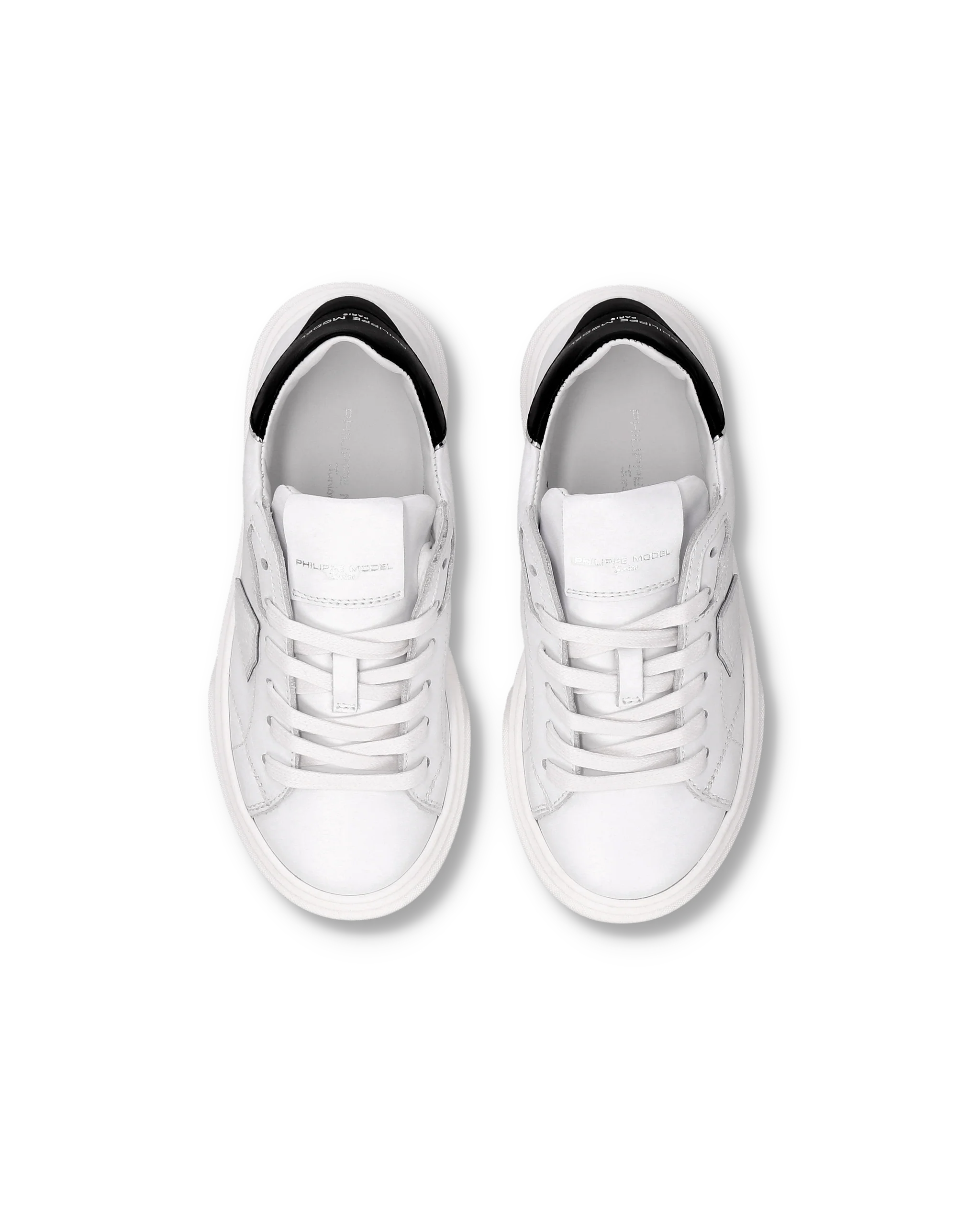 Sneakers Temple Tennis Junior White black - Image 4