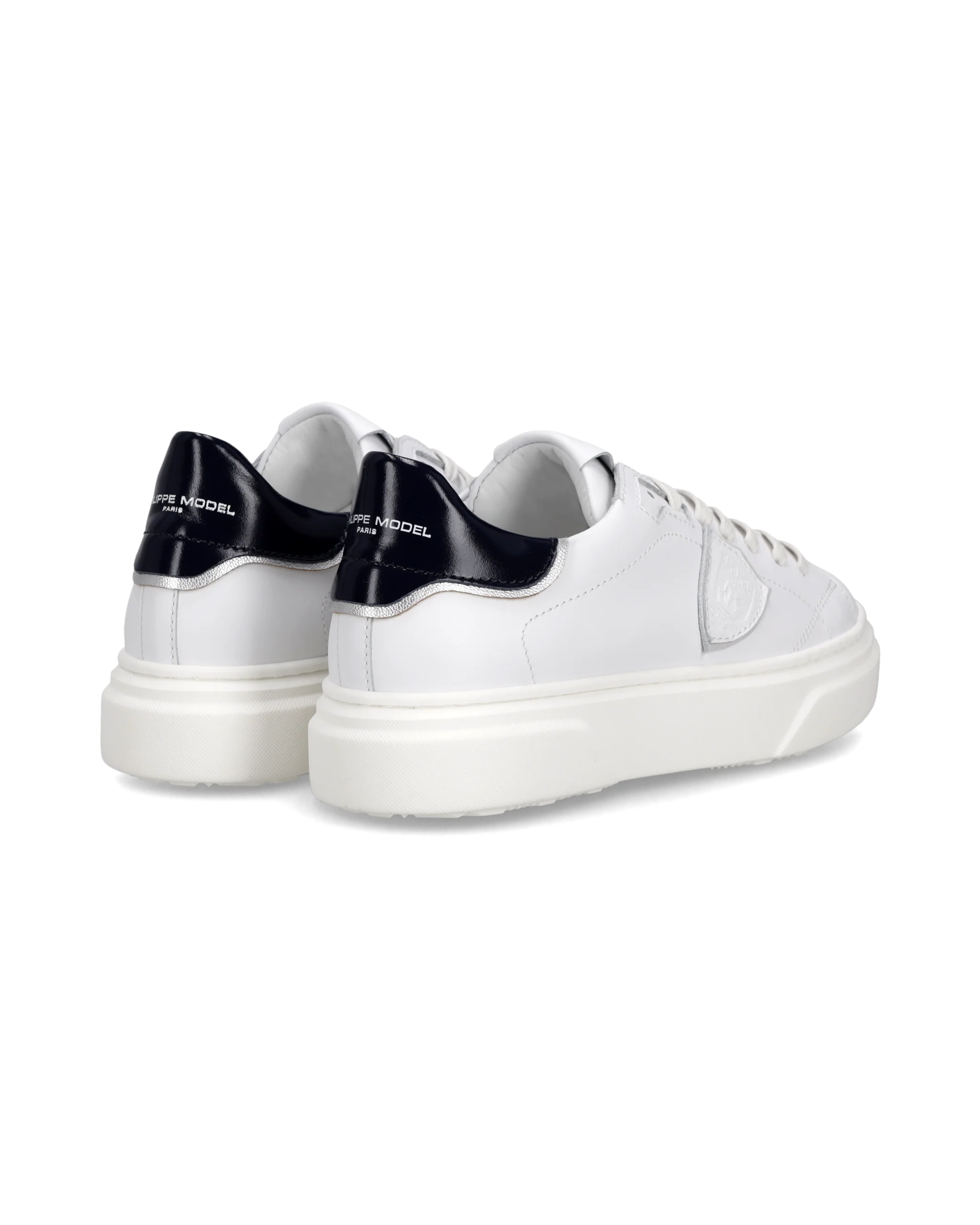 Sneaker Temple Junior, White Blue - Image 3