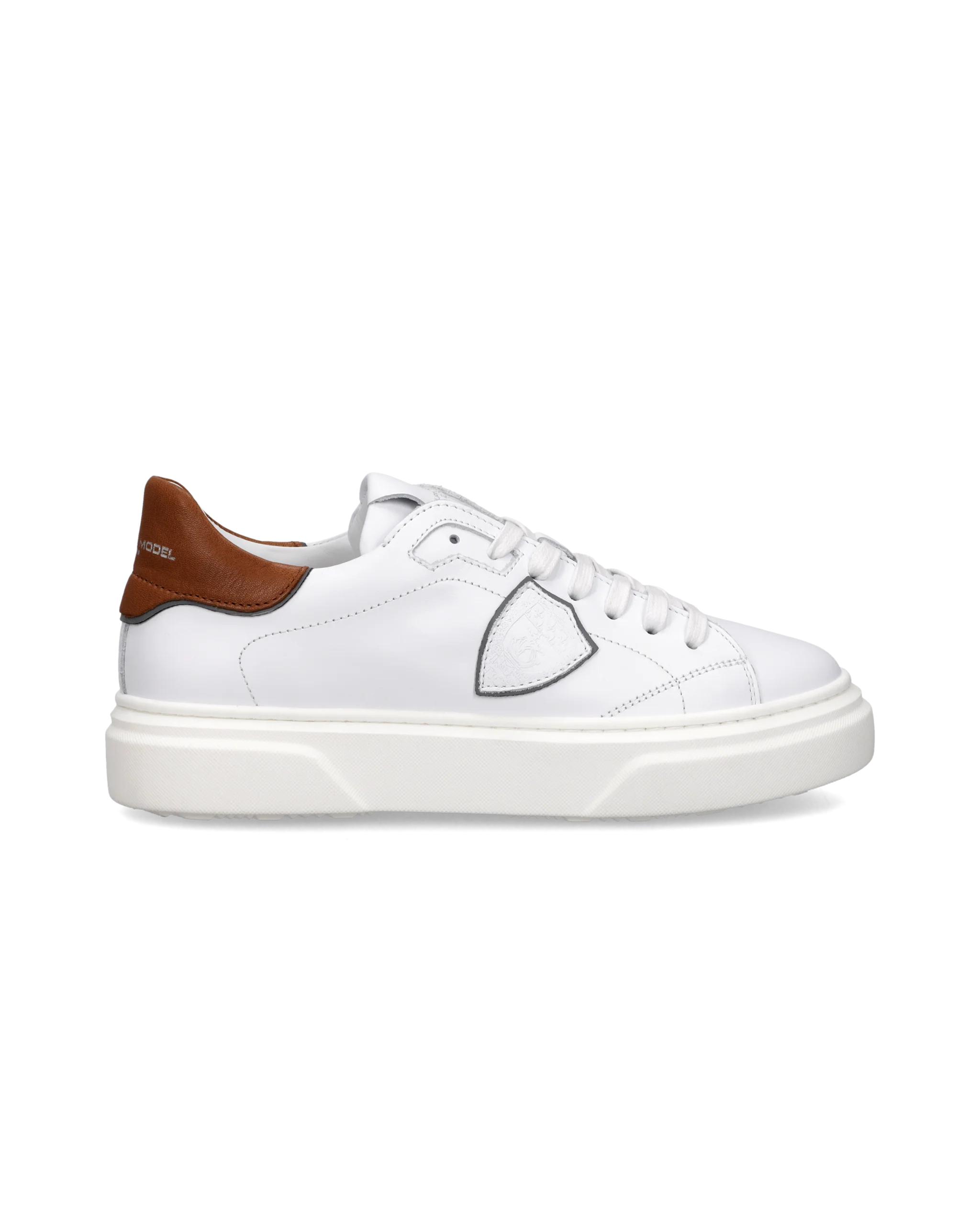 Sneakers Temple Junior, White Brown