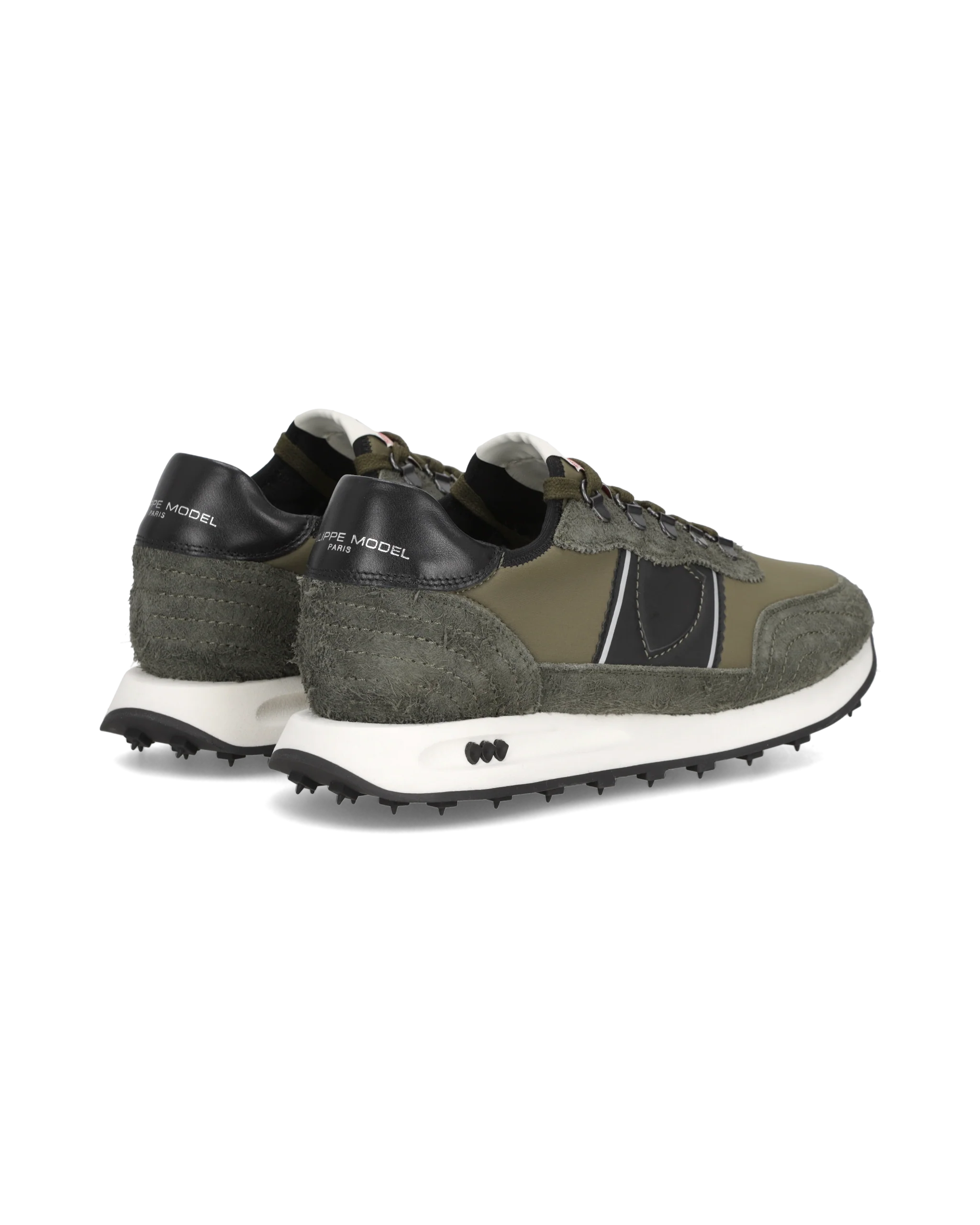 Sneakers Tour Running Men, Military Green - Image 3