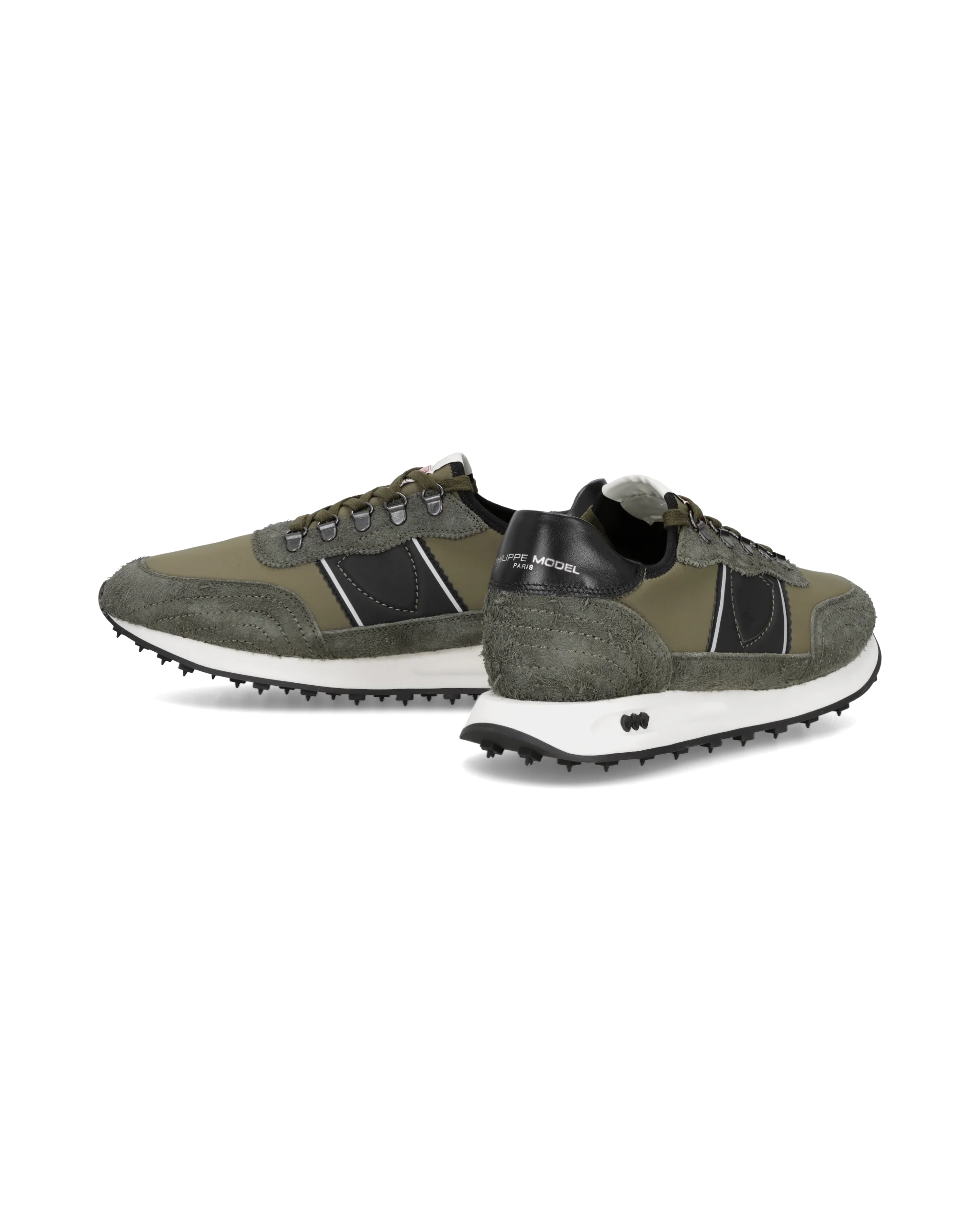 Sneakers Tour Running Men, Military Green - Image 6