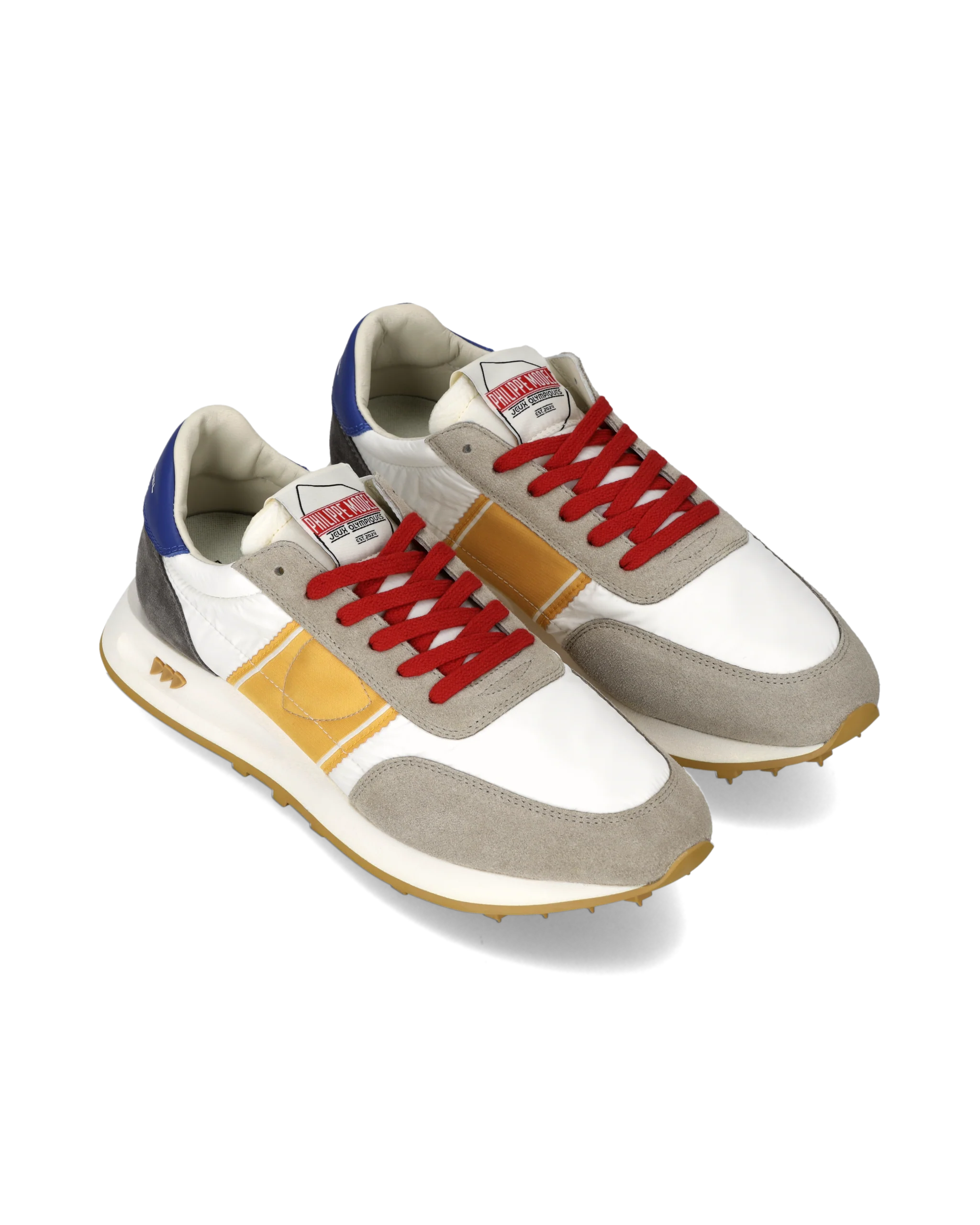 Sneakers Running Tour Men, Orange Grey - Image 2