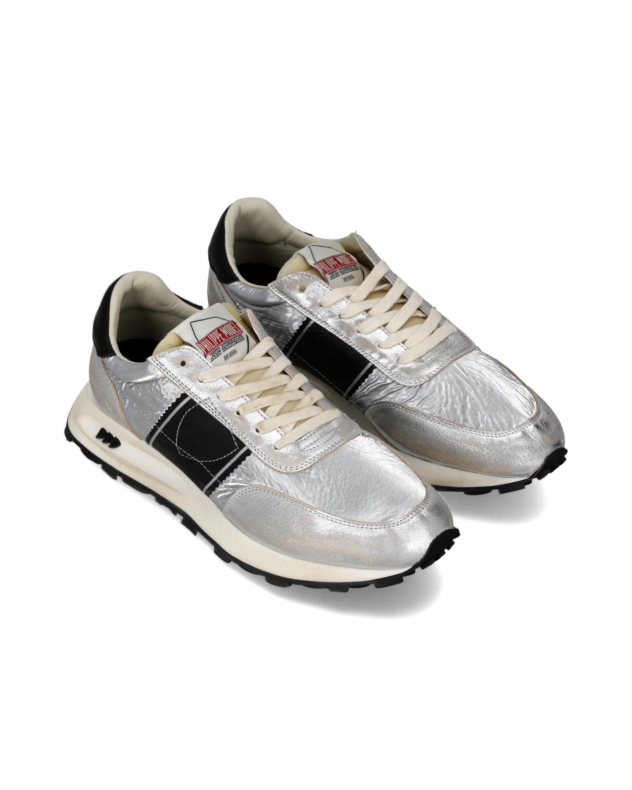 Sneakers Tour Running Men, Silver Black - Image 2
