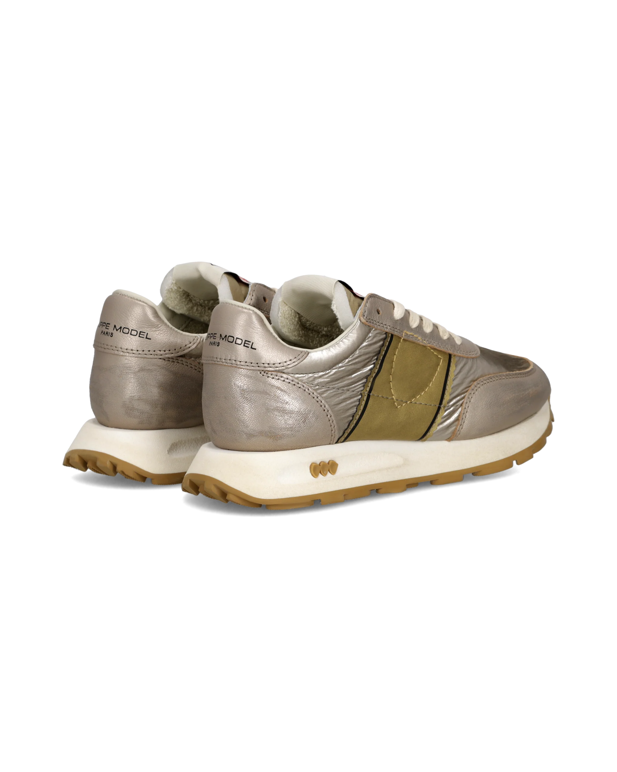 Sneakers Tour Running Women, Gold - Image 3