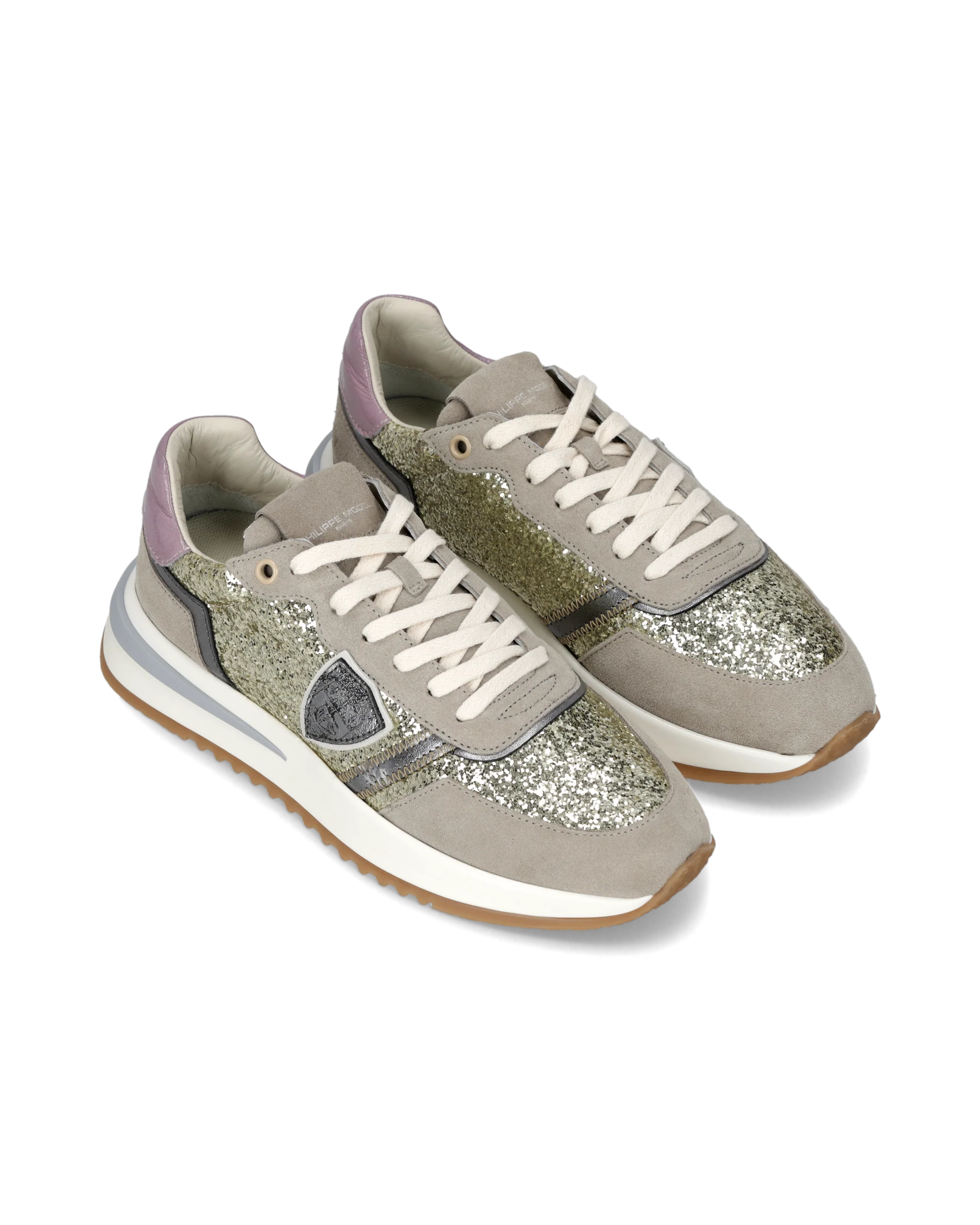 Sneakers Tropez 2.1 Women, Gold Beige Lilac - Image 2