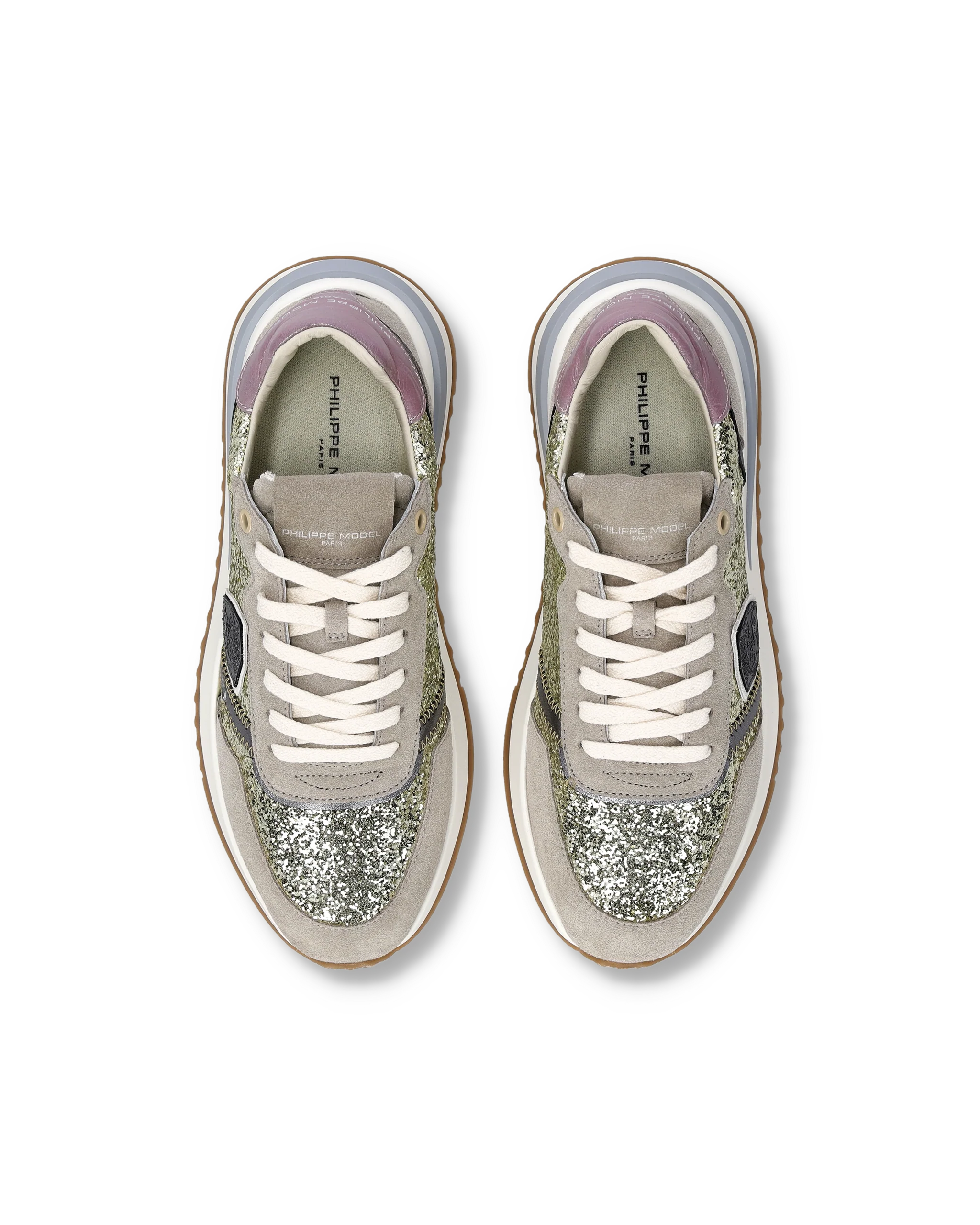 Sneakers Tropez 2.1 Women, Gold Beige Lilac - Image 4