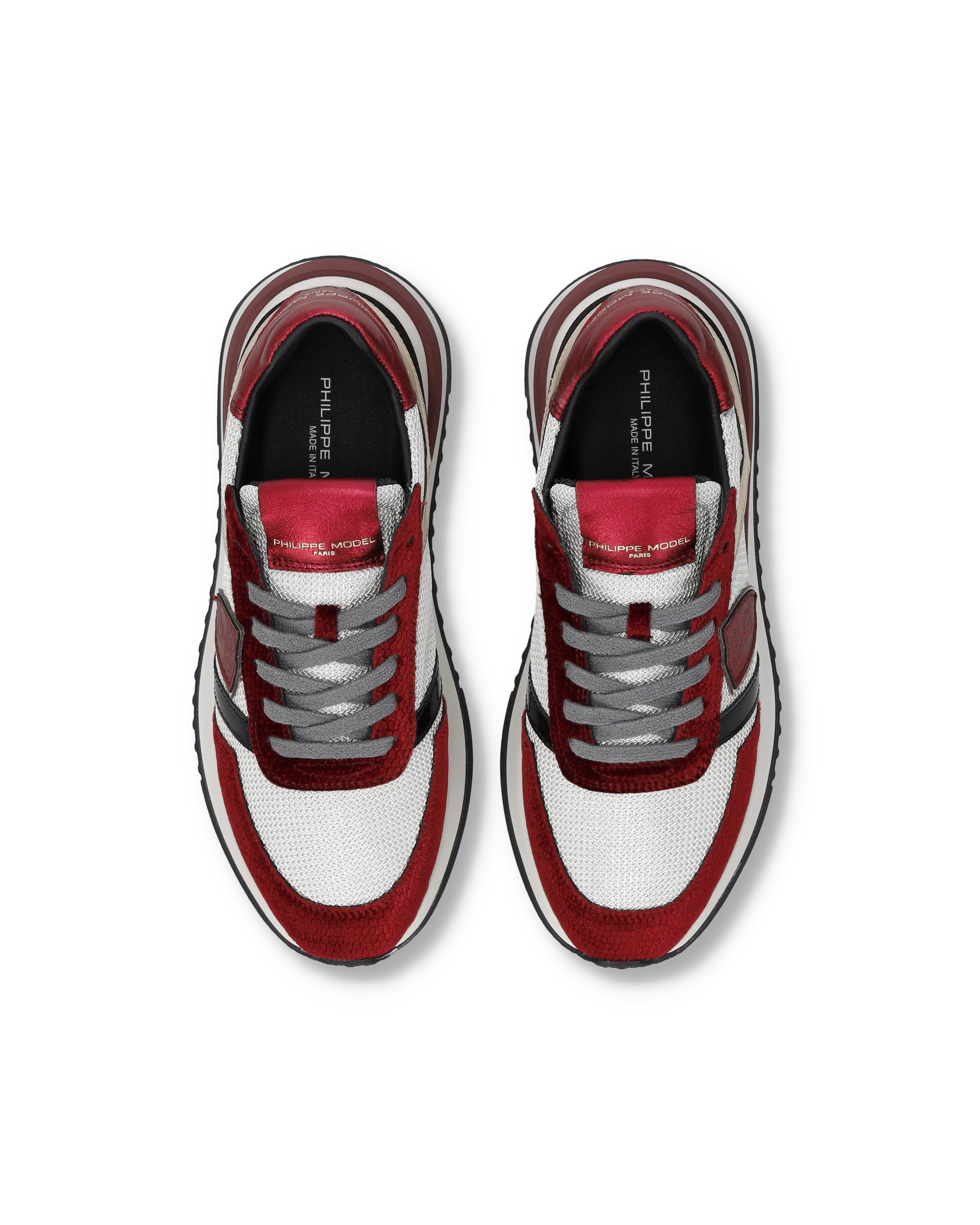 Sneakers Tropez 2.1 Running Women, Silver Burgundy - Image 4