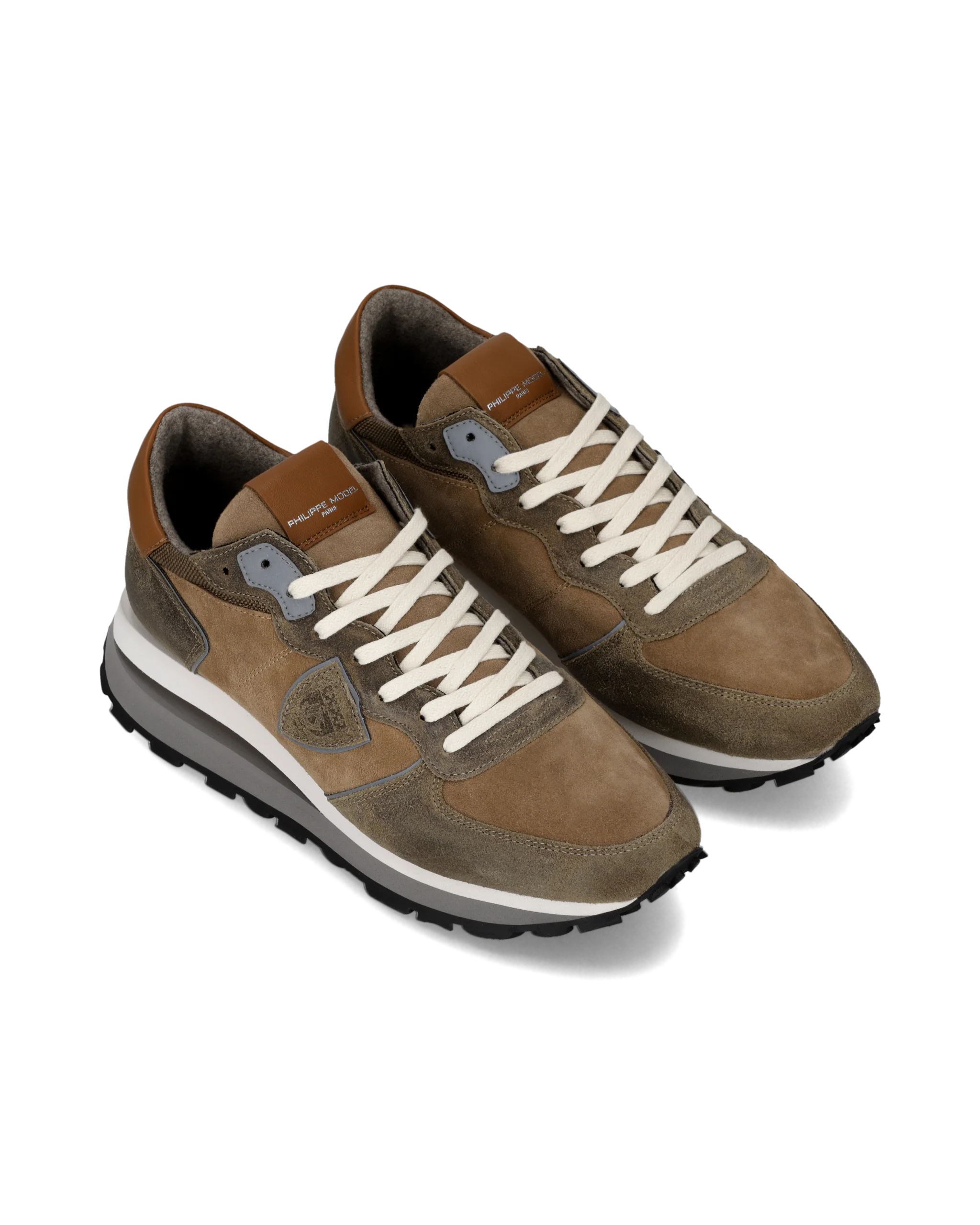 Sneakers Tropez Haute Running Men, Brown - Image 2