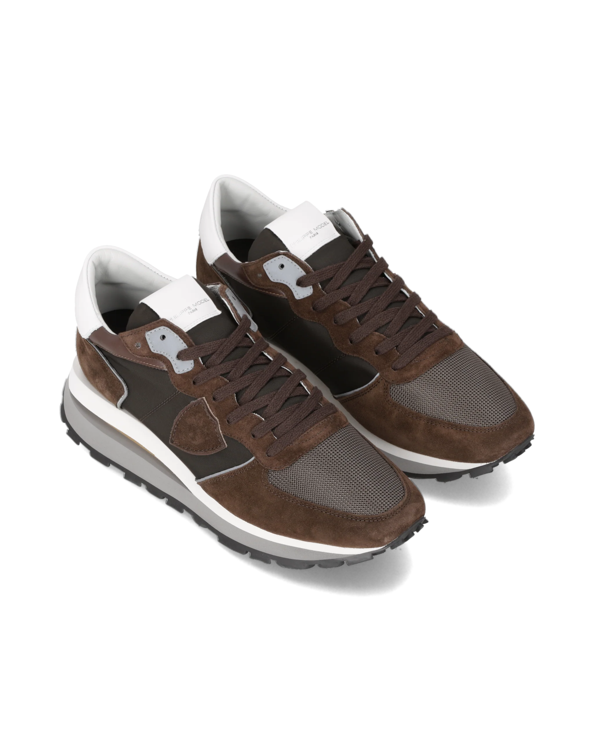 Sneakers Tropez Haute Running Men, Brown - Image 2