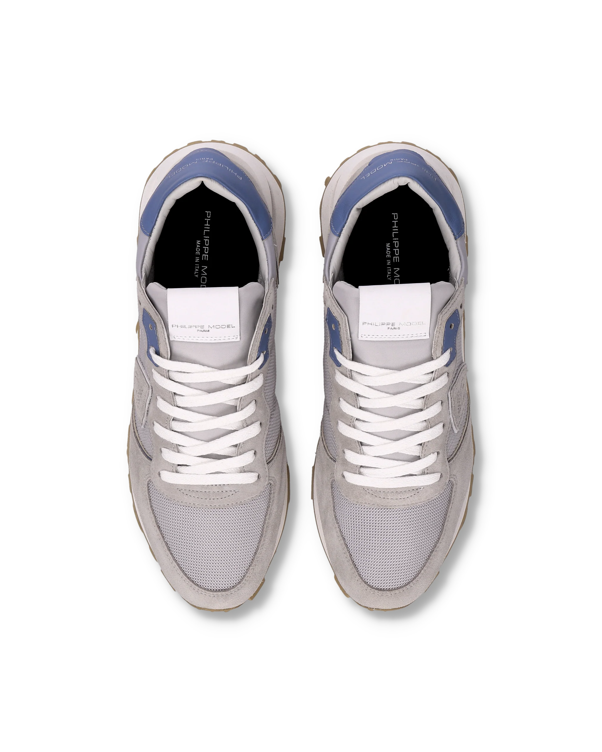 Sneakers Tropez Haute Running Men, Grey Blue - Image 4