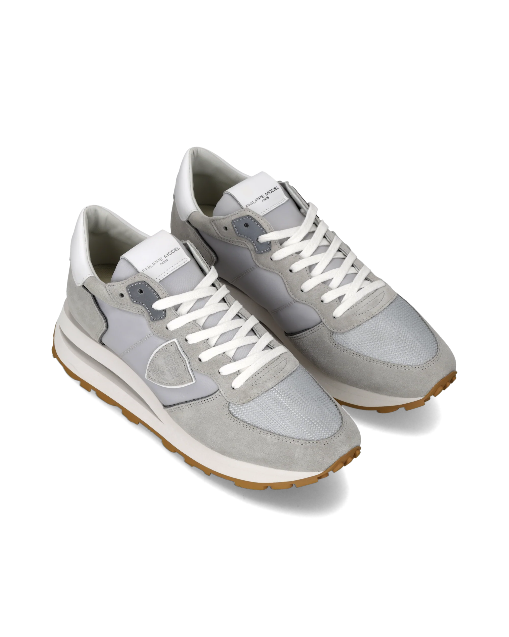 Sneakers Tropez Haute Men, Grey White - Image 2