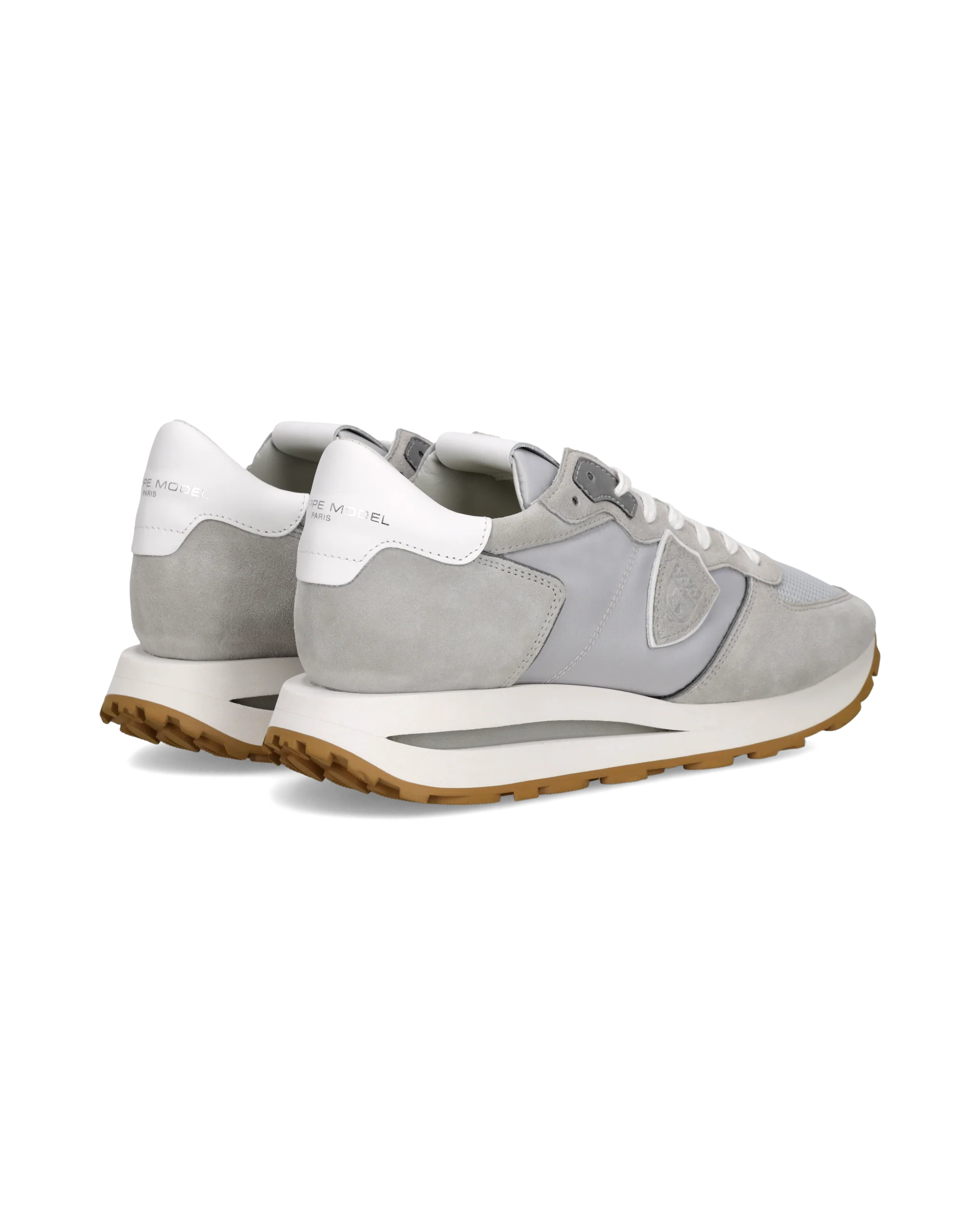 Sneakers Tropez Haute Men, Grey White - Image 3