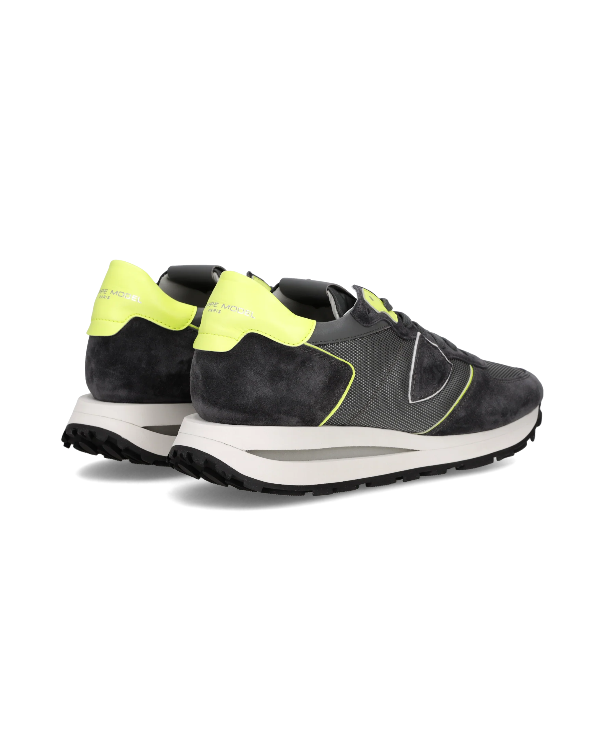 Sneakers Tropez Haute Running Men, Grey Yellow - Image 3