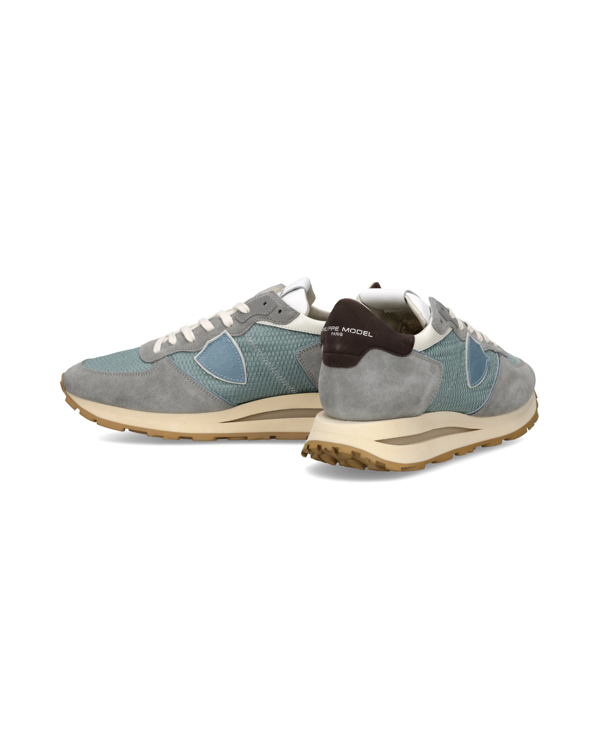 Sneakers Tropez Haute Men, Light Blue Grey - Image 6