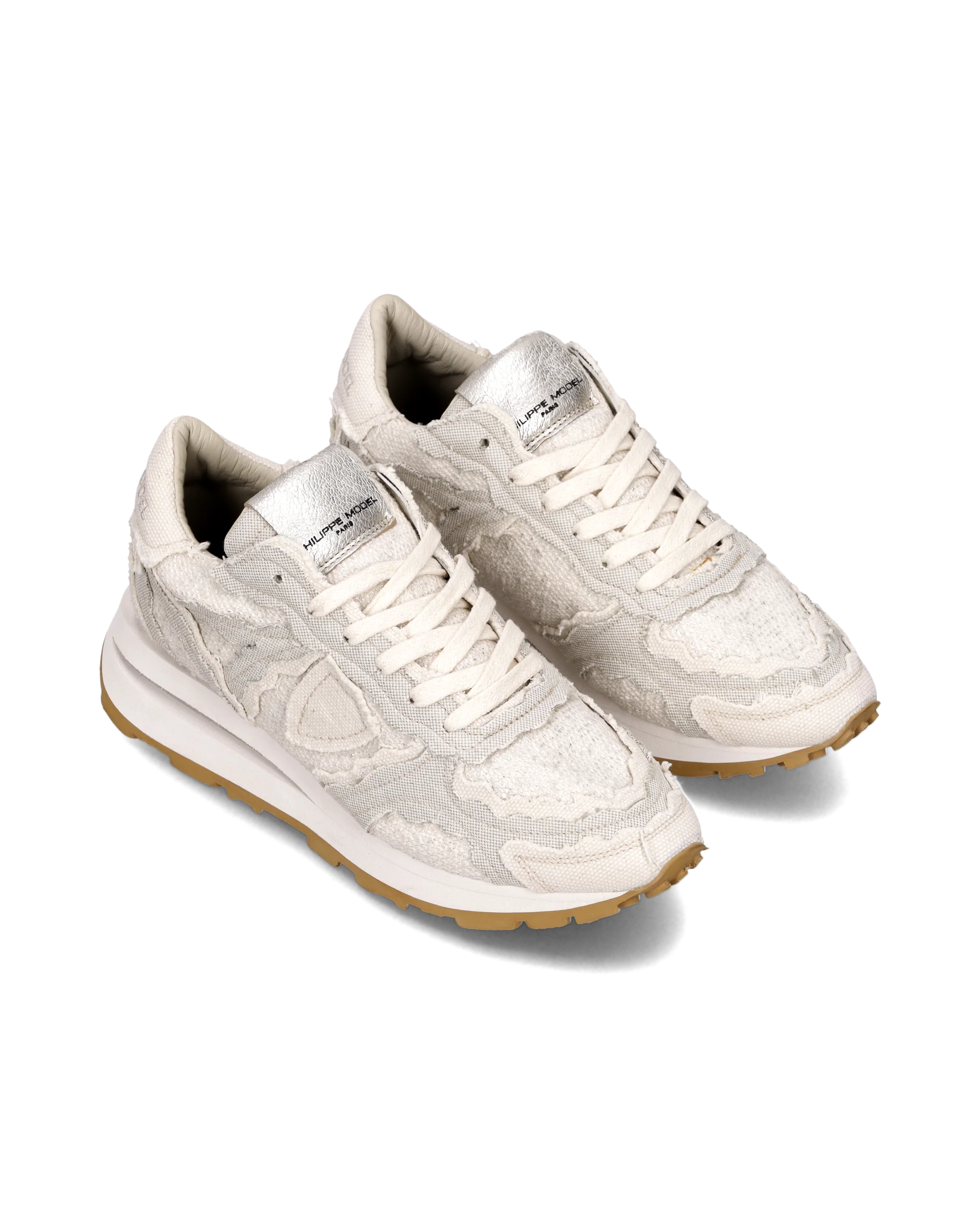 Sneakers Tropez Haute Low-Top Running Women, Beige - Image 2