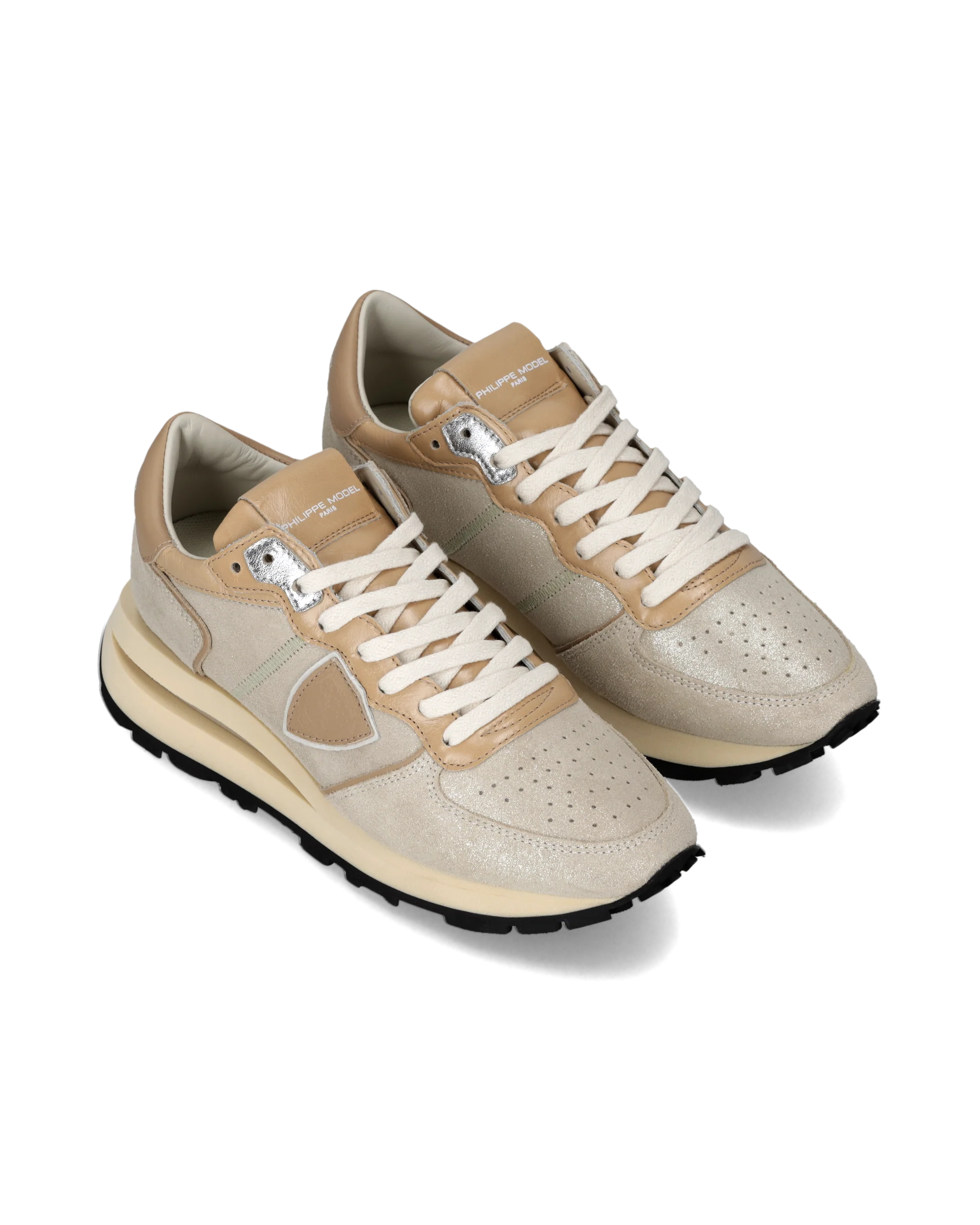 Sneakers Tropez Haute Women, Platinum Cognac - Image 2