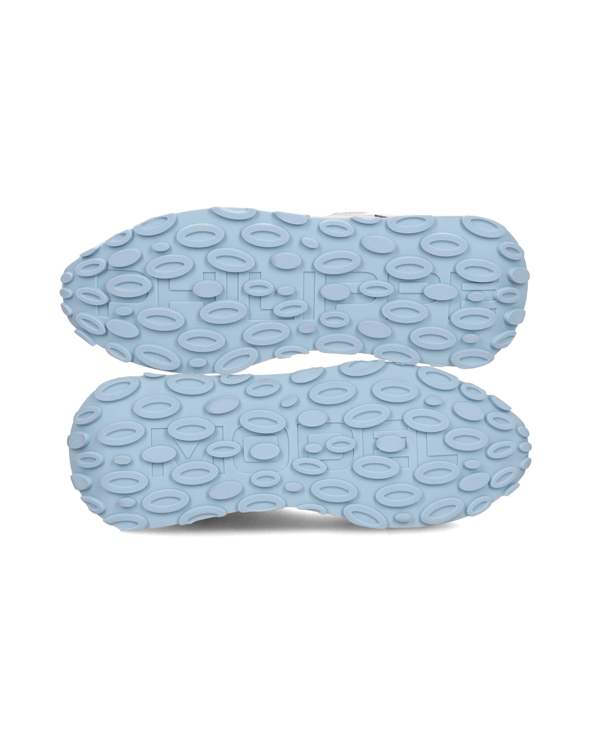 Sneakers Tropez Haute Running Women, Silver Light Blue - Image 5