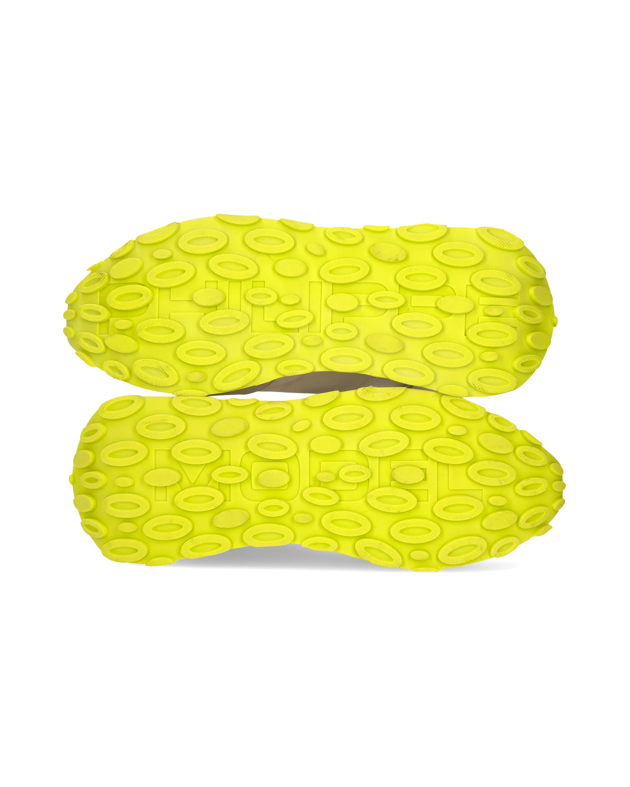 Sneakers Tropez Haute Running Women, White Yellow - Image 5