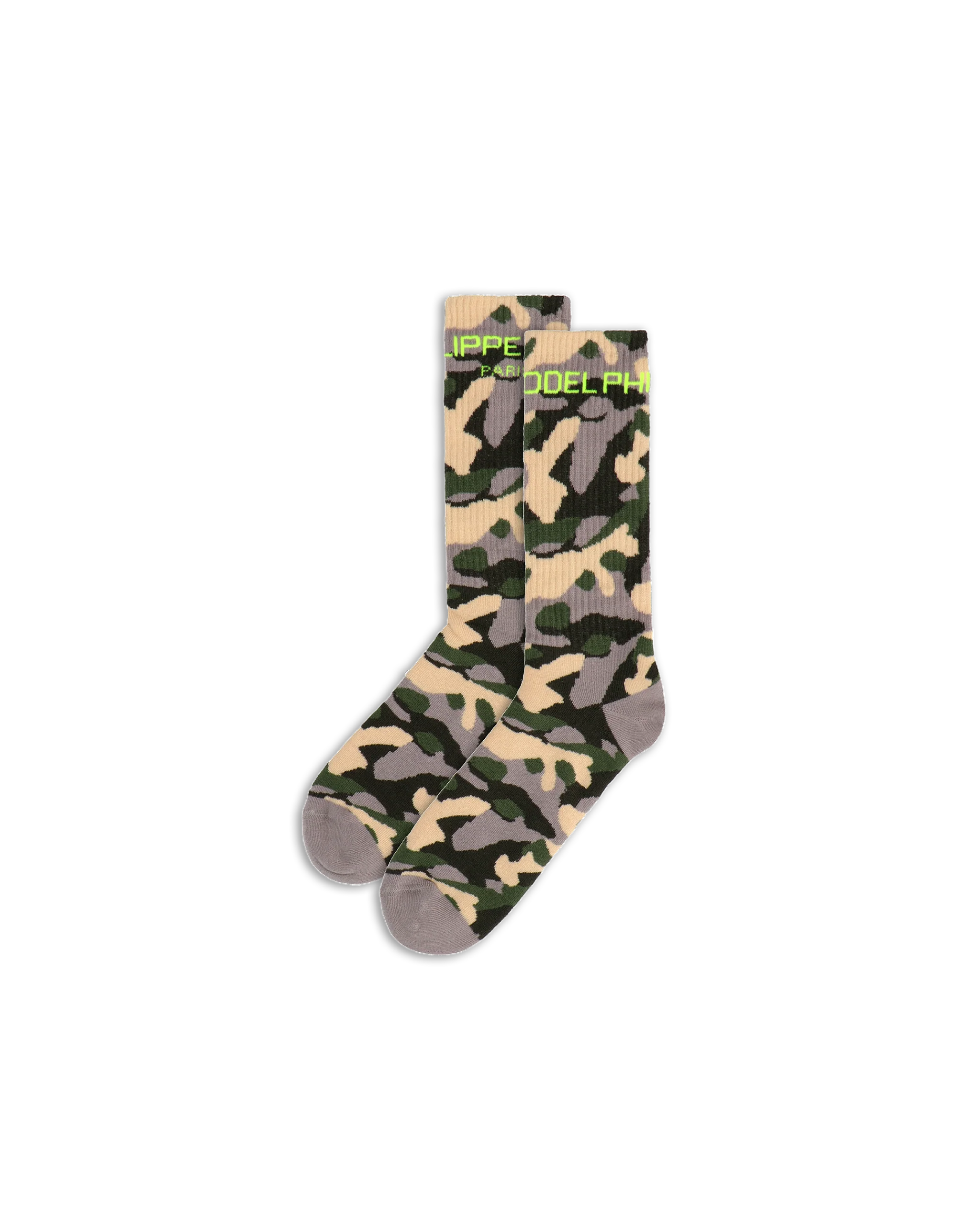 Socks in Cotton, Sand Green